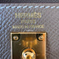 HERMES Kelly 25 Etoupe Epsom Bag Gold Hardware W Stamp