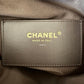 CHANEL 26C Dark Brown Suede Calfskin Medium 25 Bag Gold Hardware