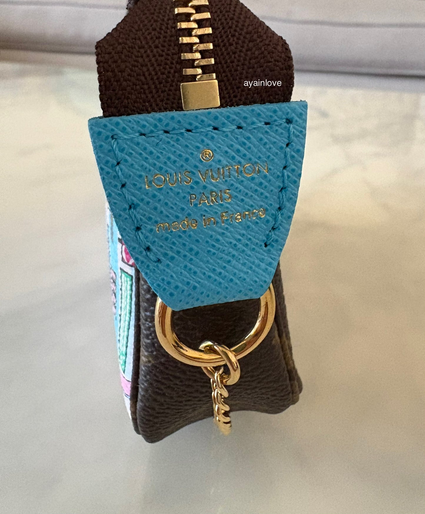 LOUIS VUITTON LV Holiday Limited Edition Vivienne Tokyo Japan Animation 2022 Mini Pochette Monogram Gold Hardware