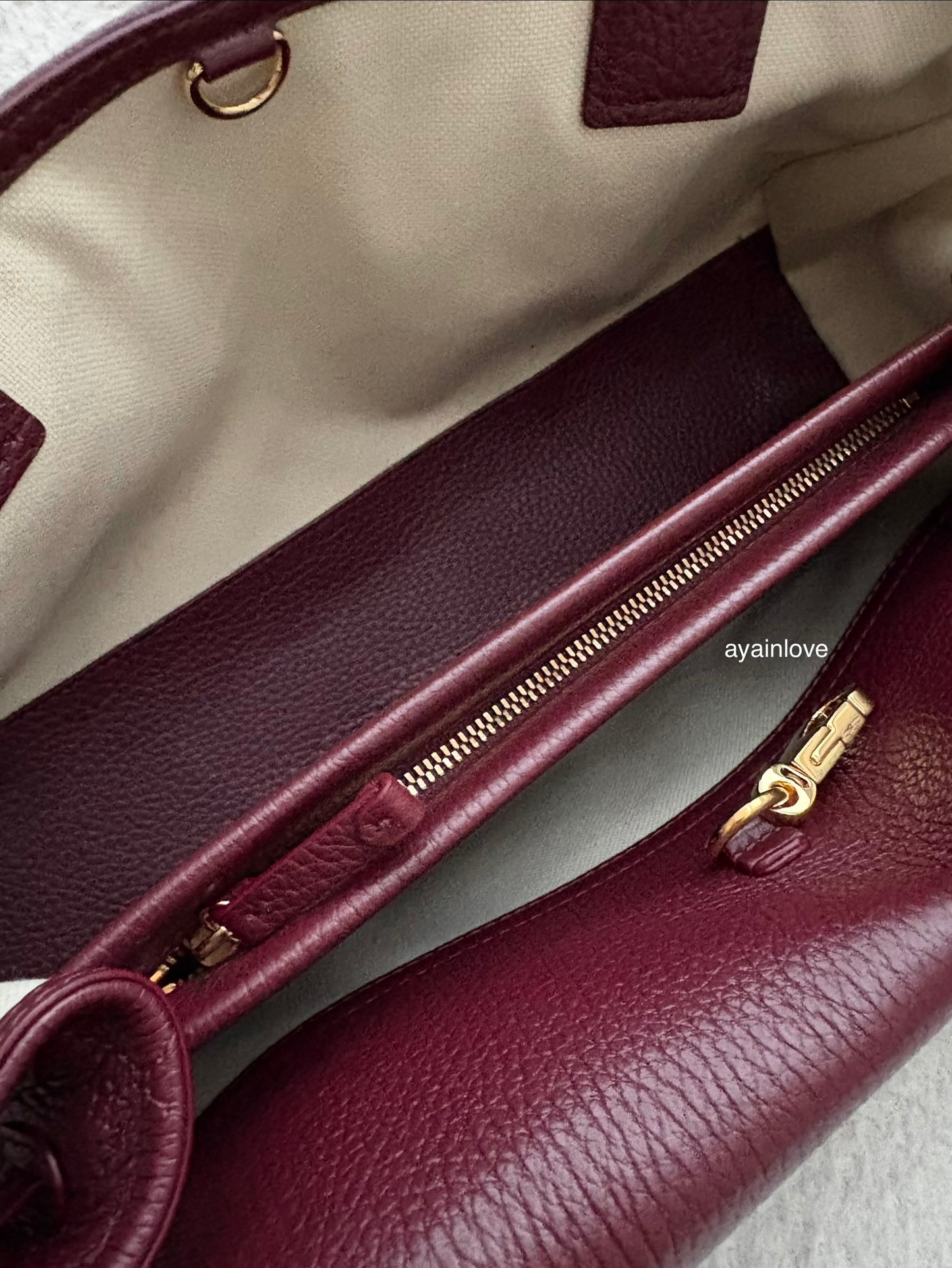 CHANEL 26S Burgundy Caviar Small Tote Urban Essential Bag Gold Hardware