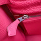 HERMES Kelly 35 Pink Rose Lipstick Togo Palladium Hardware Q Square Stamp