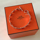 HERMES Enchaine Chaine d’ Ancre 18KT Rose Gold Bracelet PM Toggle Clasp Size ST