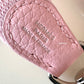 HERMES Mini Evelyne TPM 16 Amazone Rose Sakura Clemence Palladium Hardware W Stamp