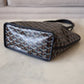 GOYARD Anjou Mini Goyardline Canvas/Calfskin Reversible Tote Bag