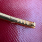 CARTIER 18KT Yellow Gold Full Size Classic JUC Juste Un Clou Diamonds Bracelet Size 17