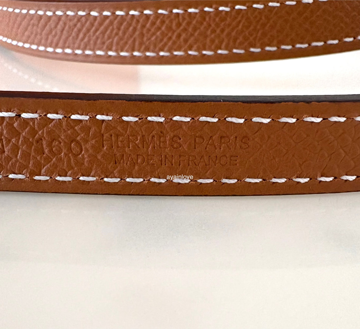 HERMES Gamma Belt Reversible Black/Gold Swift/Epsom Size 70 Rose Gold Hardware W Stamp