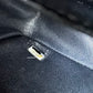 CHANEL 18B Black Caviar Quilted Rectangular Mini Flap Bag Light Gold Hardware