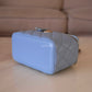 CHANEL 22S Pick Me Up Blue Caviar Top Handle Script Vanity Gold Hardware