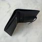 HERMES Bearn Compact Wallet Epsom Black Noir Palladium Hardware C Stamp