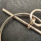 HERMES Loop Small 5 cm 18KT Rose Gold Earrings