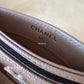 CHANEL 19S Iridescent Beige Oversized Pearly CC Flat Card Holder