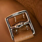 HERMES Halzan 25 Gold Clemence Palladium Hardware B Stamp