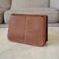 HERMES Halzan 25 Gold Clemence Palladium Hardware B Stamp