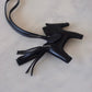 HERMES Rodeo PM Alligator Touch So Black  Bag Charm