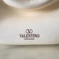 VALENTINO Vlogo Ivory Moon Zip Up Mini Hobo Bag Gold Hardware