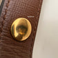 Gucci Horsebit 1955 Medium Brown GG Supreme Monogram Bag Gold Hardware