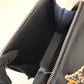 CHANEL 23S Black Lambskin Pick Me Up Quilted Vanity Case Camera Bag Gold Hardware