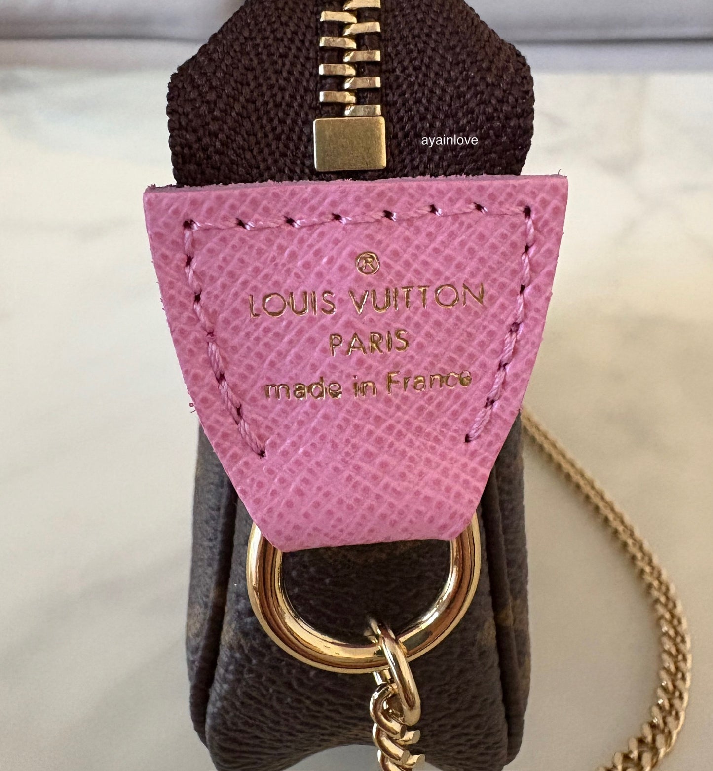 LOUIS VUITTON LV Holiday Limited Edition Vivienne Vendome Paris Animation 2022 Mini Pochette Monogram Gold Hardware