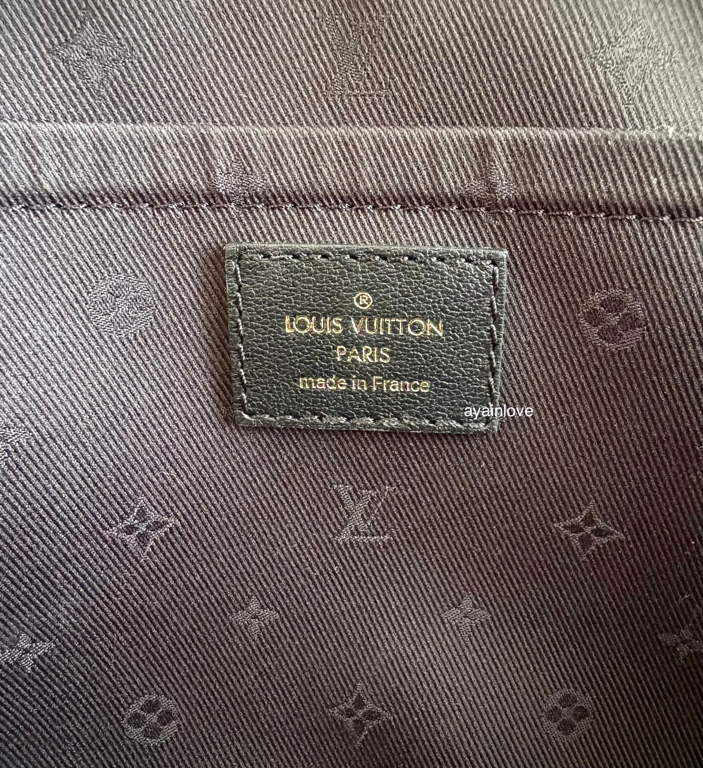 LOUIS VUITTON LV Alma BB Black Calfskin Bubblegram Bag Gold Hardware
