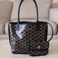 GOYARD Anjou Mini Goyardline Canvas/Calfskin Reversible Tote Bag