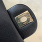 CHANEL 18B Black Caviar Quilted Rectangular Mini Flap Bag Light Gold Hardware