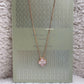 VAN CLEEF ARPELS VCA 18KT Rose Gold Limited 2025 Holiday Pendant Pink Mother of Pearl Diamond Vintage Alhambra