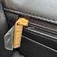 CHANEL Black Lambskin Top Handle Rectangular Mini Gold Hardware