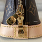 LOUIS VUITTON LV x TM Nano Alma Monogram Cherise Gold Hardware