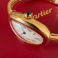CARTIER 18KT Yellow Gold Baignoire 2025 Small Model Watch Size 17