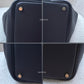 HERMES Picotin Lock 18 Caban Dark Blue Black Taurillion Clemence Gold Hardware K Stamp