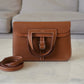 HERMES Halzan 25 Gold Clemence Palladium Hardware B Stamp