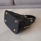 LOUIS VUITTON LV Alma BB Black Calfskin Bubblegram Bag Gold Hardware