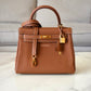 HERMES Kelly 25 Gold Togo Retourne Gold Hardware D Stamp