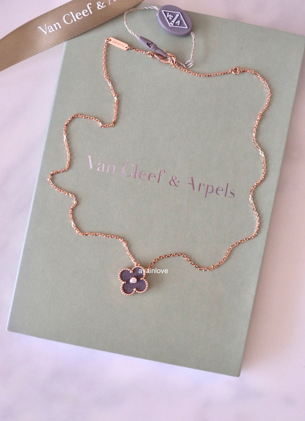 Van Cleef & Arpels Limited Edition Magic Alhambra Pendant & Necklace