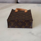 LOUIS VUITTON Petit Sac Plat Monogram Bag