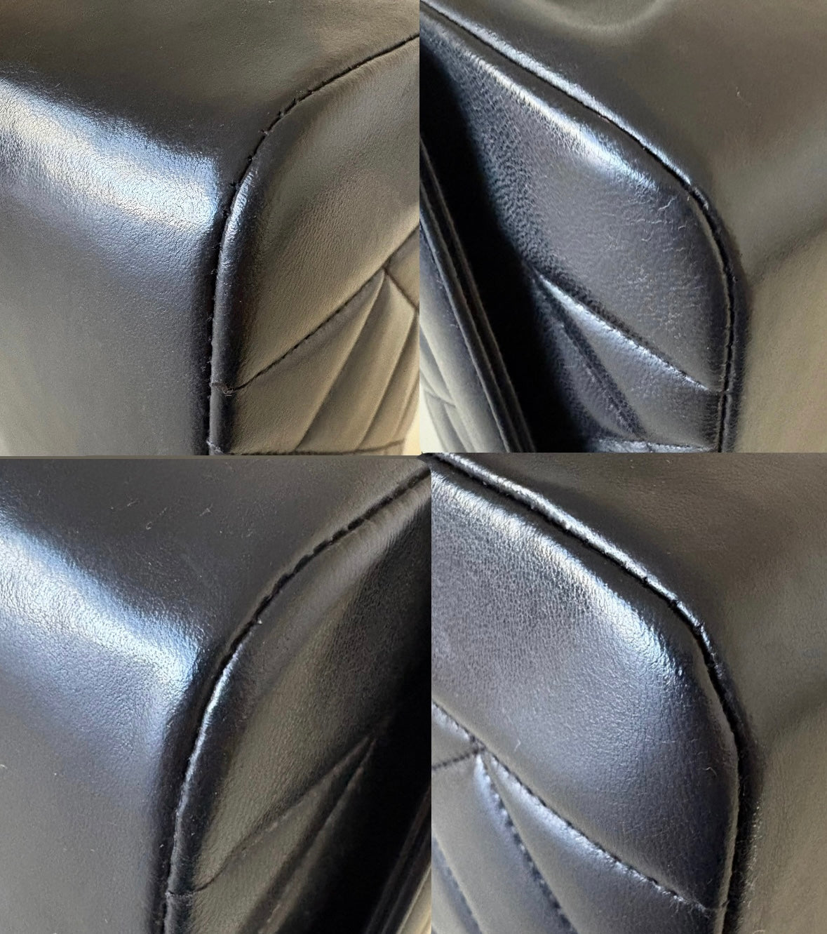 CHANEL Vintage Black Quilted Lambskin Small Diana Flap Bag 24KT Gold Plated Hardware Series 3