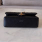 CHANEL Black Caviar Quilted Small Classic Flap Bag Gold Hardware