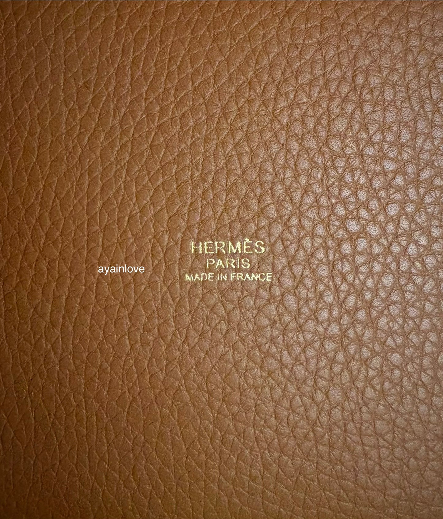 HERMES Picotin Lock 18 Gold Taurillion Clemence Gold Hardware Z Stamp