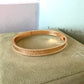 Van Cleef Arpels VCA Signature Perlee 18KT Rose Gold Bracelet Size Large