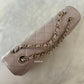 CHANEL 19S Iridescent Beige Lambskin Medium/Large Classic Flap Light Gold Hardware