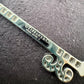 TIFFANY & CO Enchant Butterfly Key Pendant Necklace 950 Platinum White Diamonds and 18KT Rose Gold Pink Diamonds
