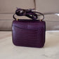 HERMES Constance Mini 18 Amethyst Purple Matte Alligator Leather Gold Hardware Y Stamp