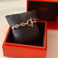 HERMES Enchaine Chaine d’ Ancre 18KT Rose Gold Bracelet PM Toggle Clasp Size ST