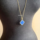 Van Cleef Arpels VCA 1 Motif Agate Magic Alhambra Long Necklace 18KT Yellow Gold