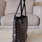 GOYARD Anjou Mini Goyardline Canvas/Calfskin Reversible Tote Bag