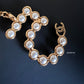 CHANEL 24S Pearl COCO No. 5 Adjustable Chain Belt Gold Hardware