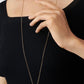 Van Cleef Arpels VCA 1 Motif Agate Magic Alhambra Long Necklace 18KT Yellow Gold