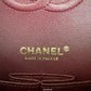 CHANEL Black Caviar Quilted Small Classic Flap Bag Gold Hardware