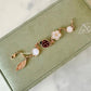 Van Cleef Arpels VCA 5 Motifs Lucky Spring Carnelian, Mother of Pearl and Onyx Bracelet 18KT Rose Gold