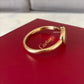 CARTIER 18KT Yellow Gold Baignoire 2025 Small Model Watch Size 17